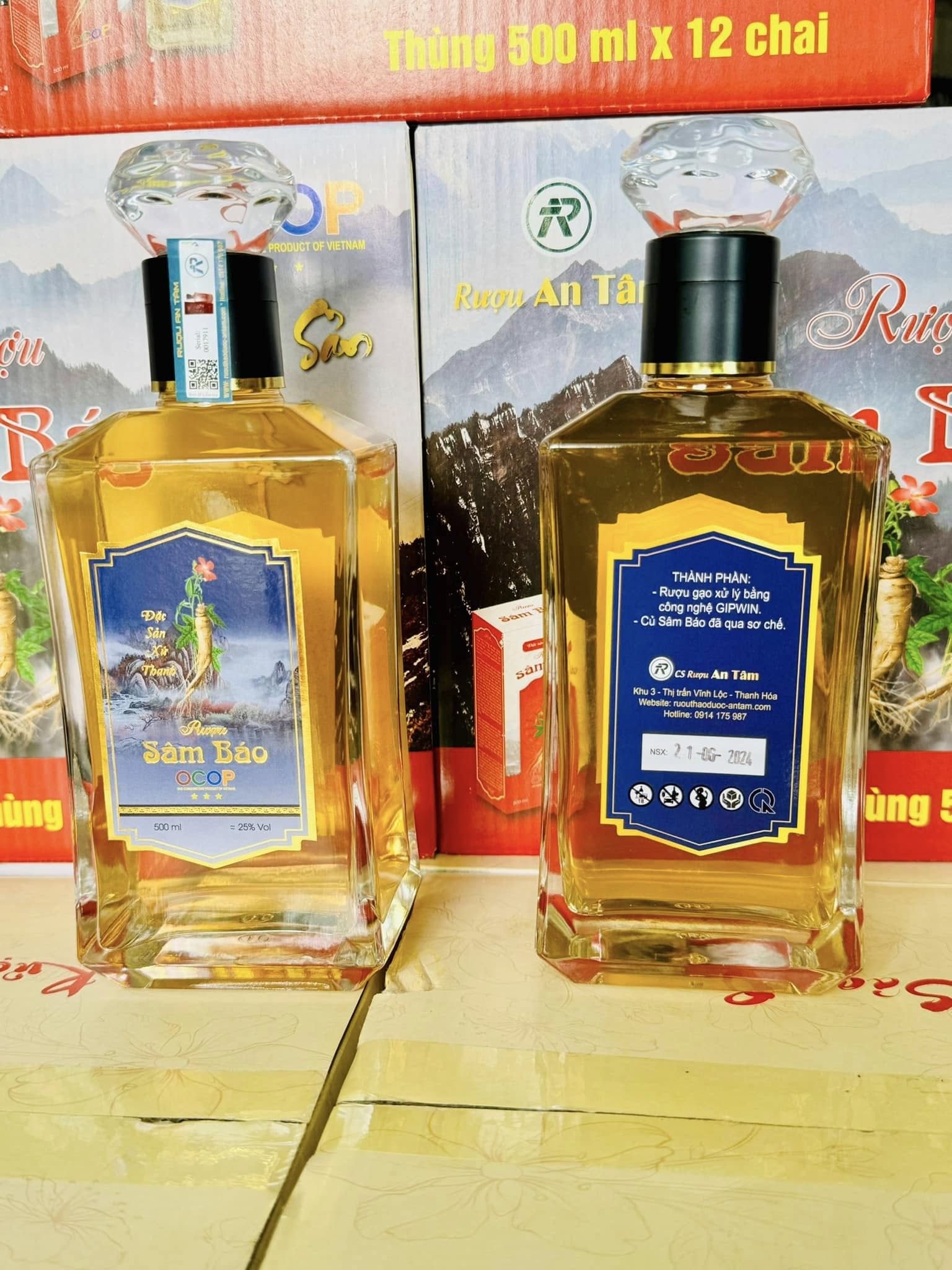 “Rượu Sâm Báo An Tâm” - Thương hiệu OCOP xứ Thanh “Rượu Sâm Báo An Tâm” - Thương hiệu OCOP xứ Thanh