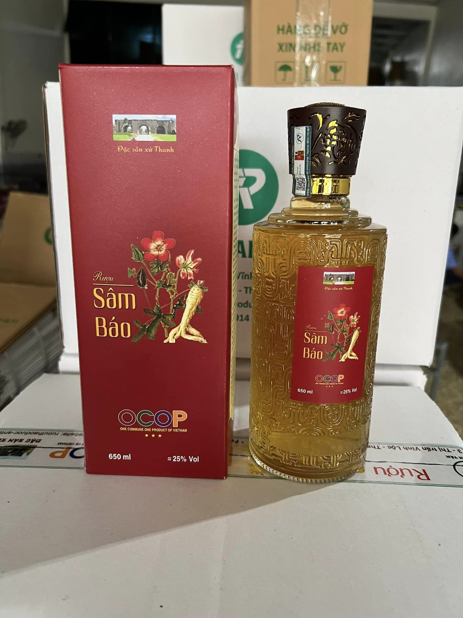 “Rượu Sâm Báo An Tâm” - Thương hiệu OCOP xứ Thanh “Rượu Sâm Báo An Tâm” - Thương hiệu OCOP xứ Thanh