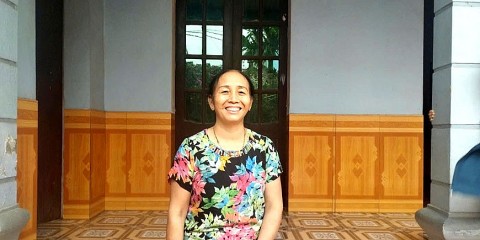 Nữ nghệ nhân giữ lửa nghề rối nước