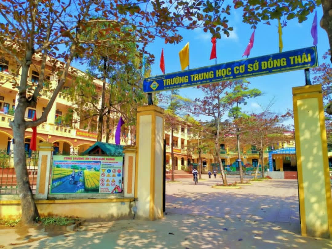 Trường THCS Đồng Thái: Địa chỉ đỏ của ngành Giáo dục đào tạo huyện Ba Vì