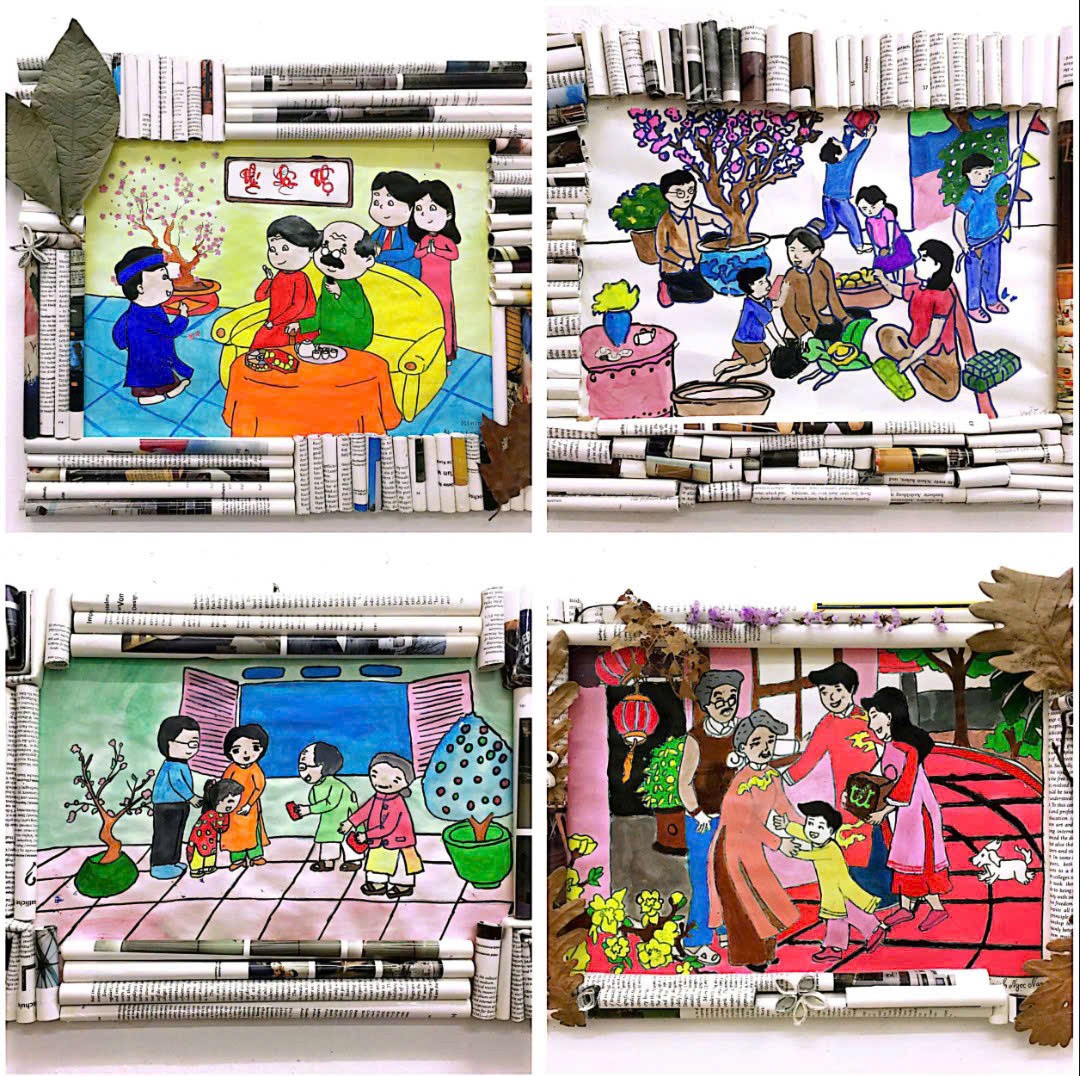 Bao lì xì Tết: Nghệ thuật từ những đôi tay đặc biệt  hóa thành sắc màu mùa xuân