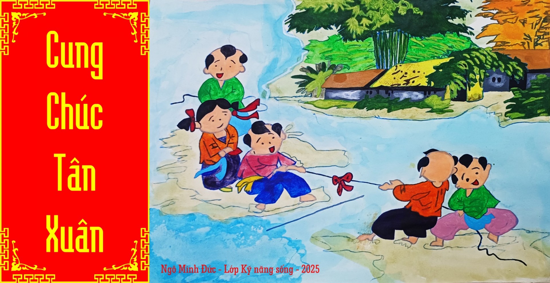 Bao lì xì Tết: Nghệ thuật từ những đôi tay đặc biệt  hóa thành sắc màu mùa xuân