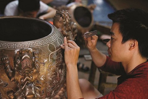 dai bai di san vang son cua nghe thuat duc dong viet nam