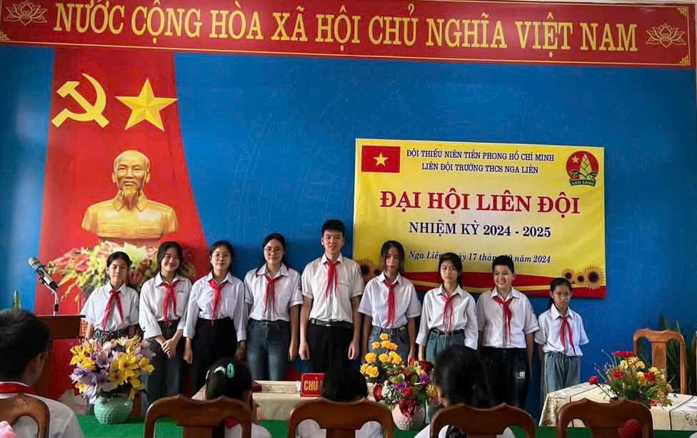 Trường THCS Nga Liên Giữ vững danh hiệu trường chuẩn Quốc gia