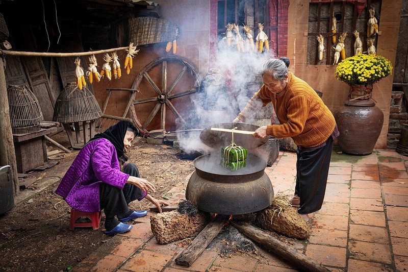Nét quê ngày Tết