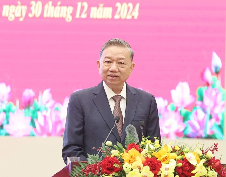 Tổng Bí thư Tô Lâm. Ảnh: TTXVN