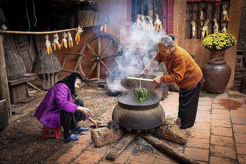 Nét quê ngày Tết