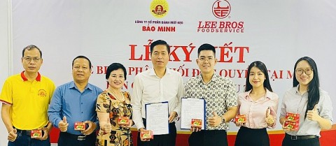 Bánh kẹo Bảo Minh xuất khẩu lô hàng đầu tiên sang thị trường Bắc Mỹ
