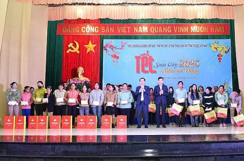 Phó Thủ tướng Hồ Đức Phớc tham dự chương trình "Tết sum vầy - Xuân ơn Đảng" tại Phú Yên