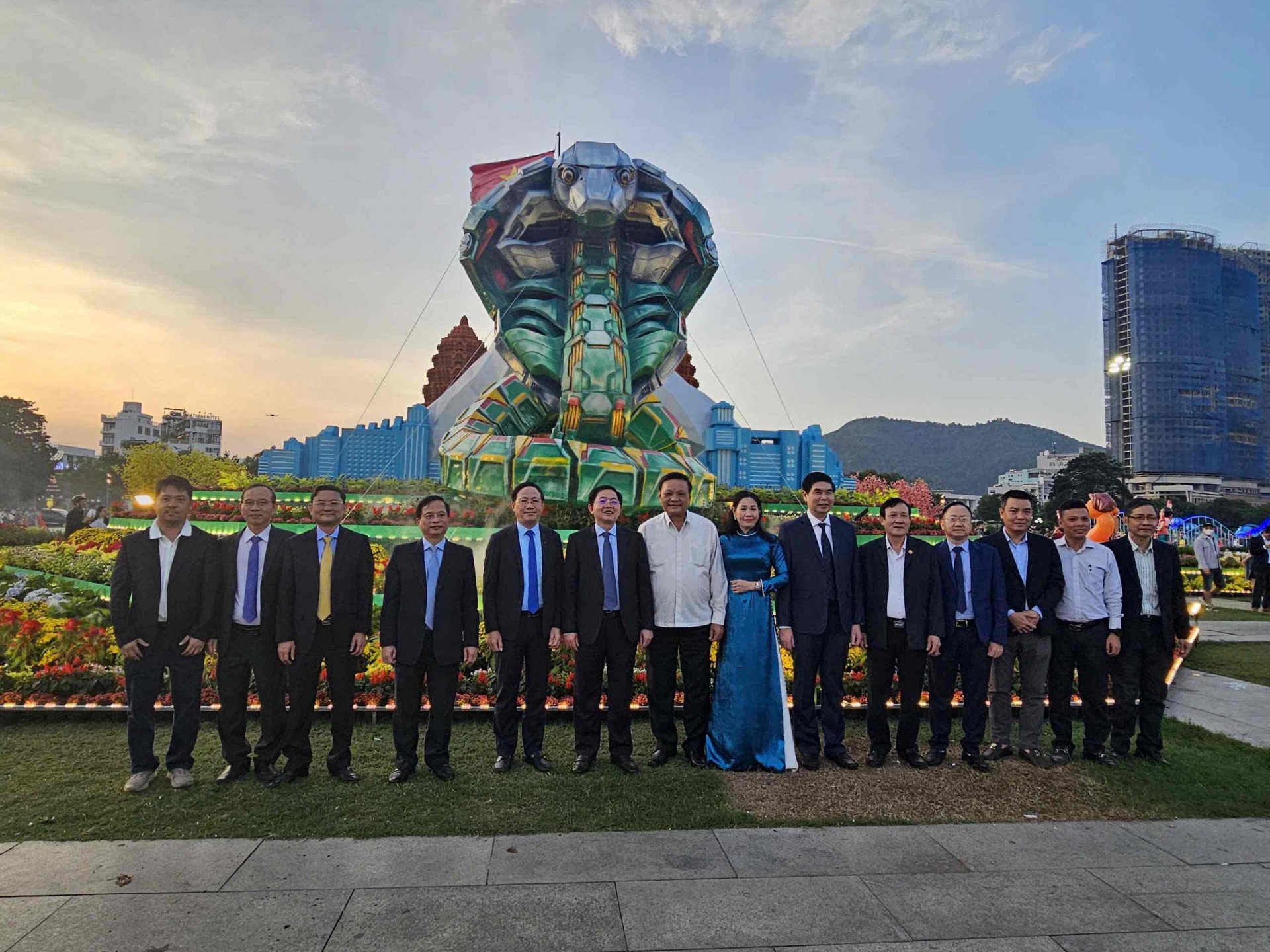 Ấn tượng với cụm linh vật năm Ất Tỵ 2025 tại Bình Định Ấn tượng với cụm linh vật năm Ất Tỵ 2025 tại Bình Định