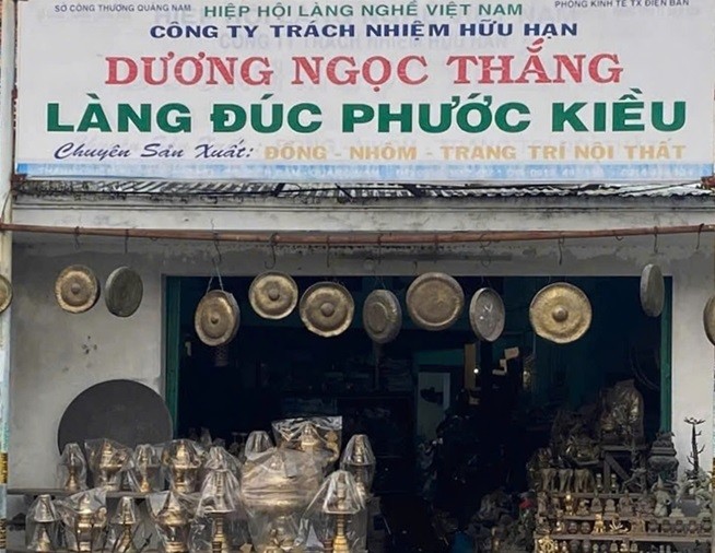 Âm vang làng nghề đúc đồng Phước Kiều