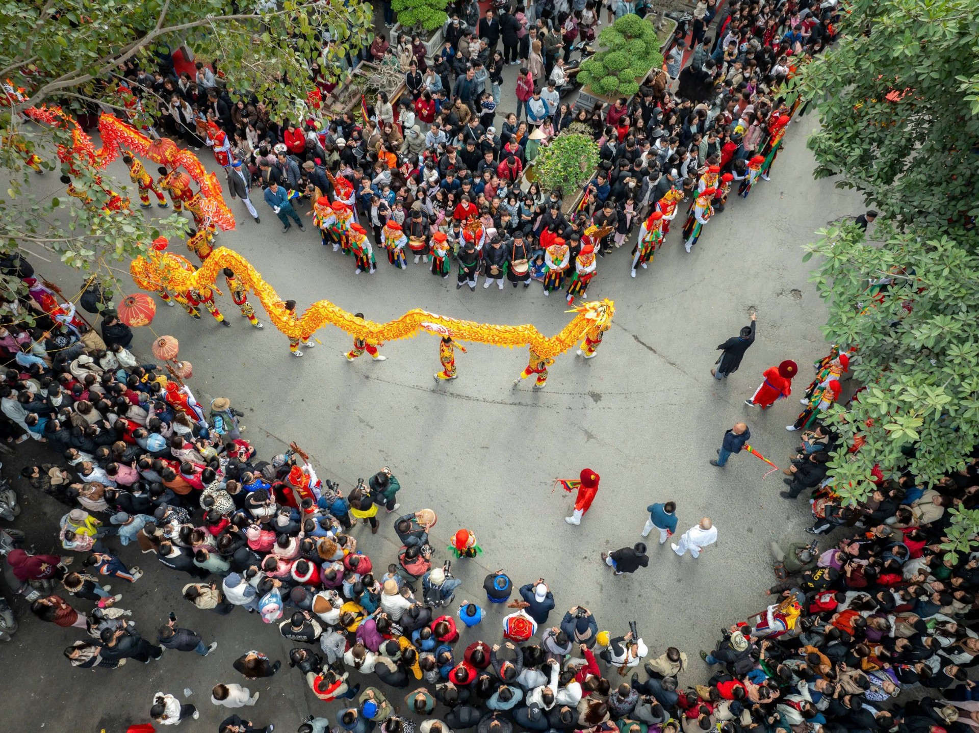 Rước Thánh hoàn cung – Nghi lễ tối linh trong lễ hội truyền thống làng Triều Khúc