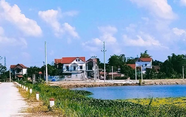 Quang cảnh khu dân cư số 01 xã Thọ Văn