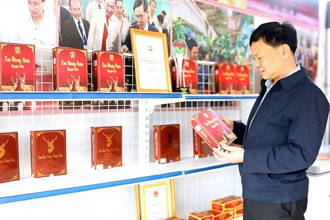 ha tinh dau xuan cac co so ocop nhanh chong vao san xuat