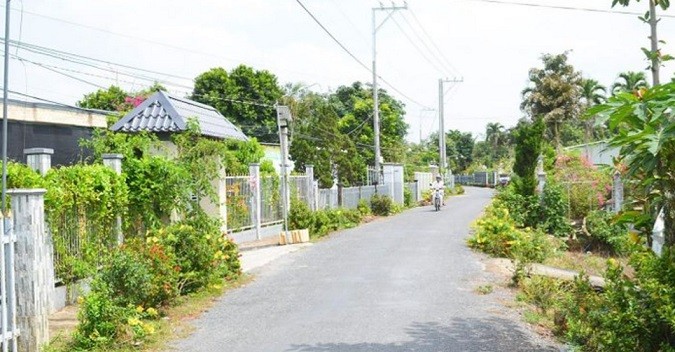 Xã An Hữu phấn đấu trở thành thị trấn