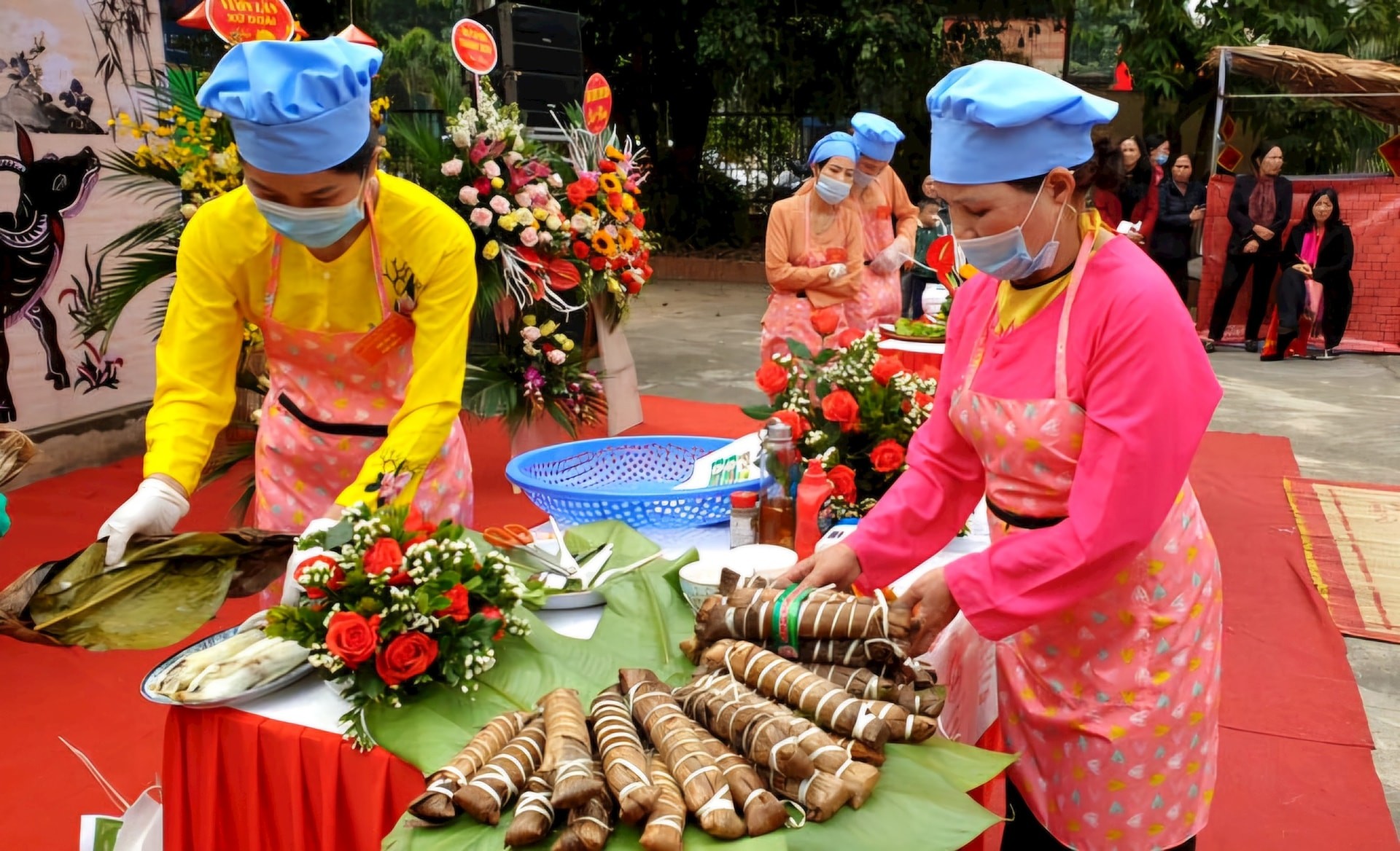 Sơn Tây: Hội thi “Bánh tẻ truyền thống làng nghề Phú Nhi”