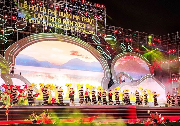 Lễ khai mạc Lễ hội Cà phê Buôn Ma Thuột lần thứ 8 năm 2023. Lễ khai mạc Lễ hội Cà phê Buôn Ma Thuột lần thứ 8 năm 2023.