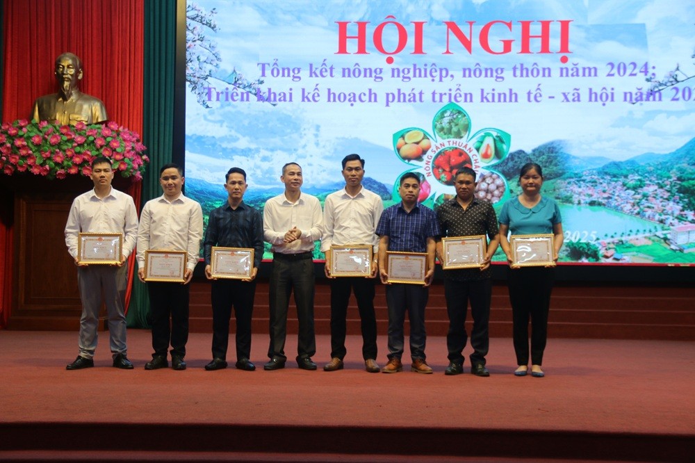 Huyện Thuận Châu: Triển khai nhiệm vị phát triển nông nghiệp nông thôn năm 2025