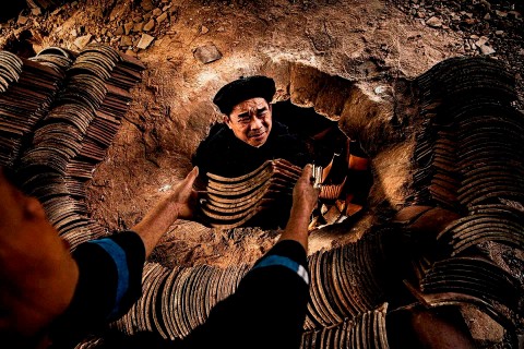 Nghề làm ngói Âm Dương ở Lũng Rì