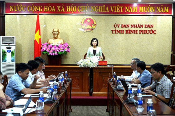 Ủy viên Ban Thường vụ Tỉnh ủy, Phó Chủ tịch UBND tỉnh Bình Phước Trần Tuyết Minh Ủy viên Ban Thường vụ Tỉnh ủy, Phó Chủ tịch UBND tỉnh Bình Phước Trần Tuyết Minh