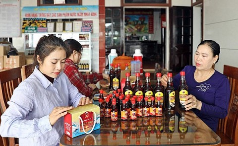 cac co so ocop ha tinh khang dinh vi the tren thi truong