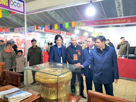 hung ha thai binh day manh quang ba tieu thu san pham ocop tai le hoi den tran 2025