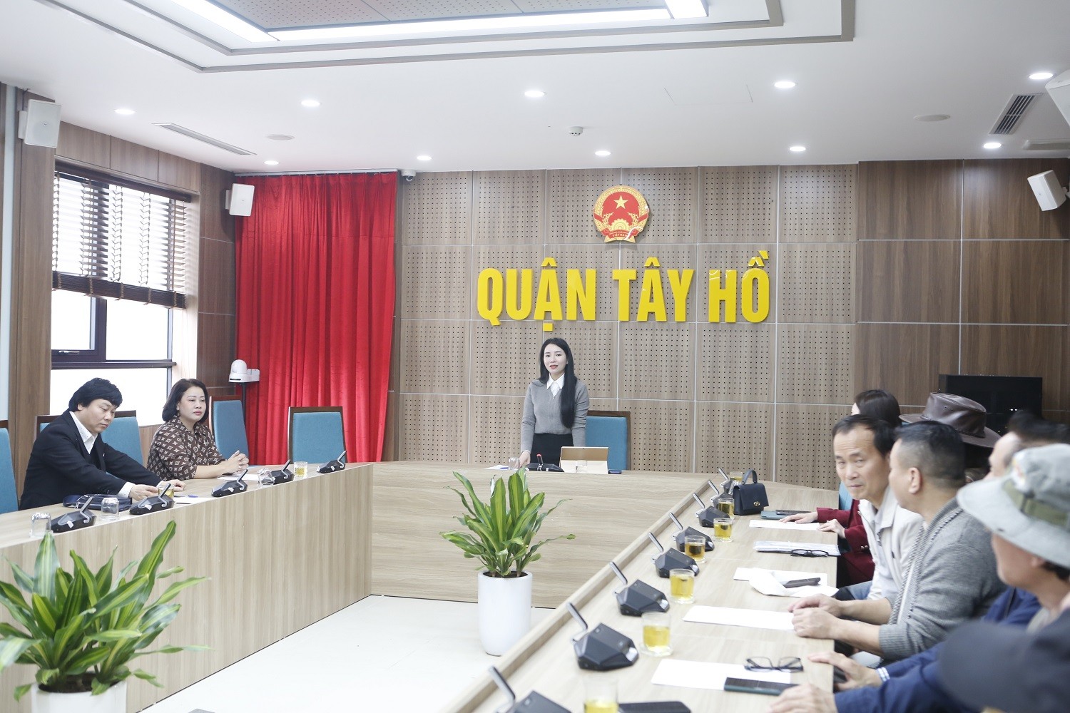 Quận Tây Hồ (Hà Nội): Phát động sáng tác ca khúc chào mừng 30 năm thành lập quận Tây Hồ Quận Tây Hồ (Hà Nội): Phát động sáng tác ca khúc chào mừng 30 năm thành lập quận Tây Hồ