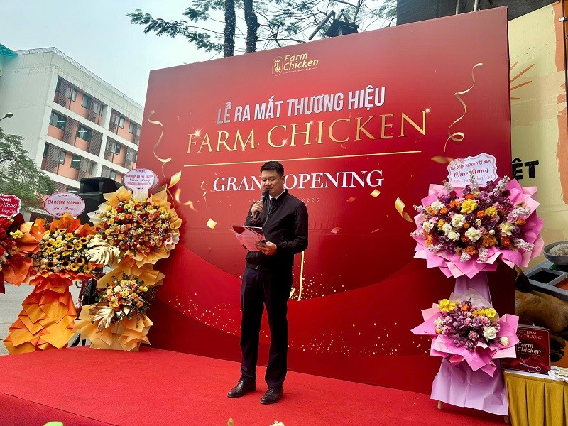Farm Chicken thương hiệu sạch từ làng quê Farm Chicken thương hiệu sạch từ làng quê