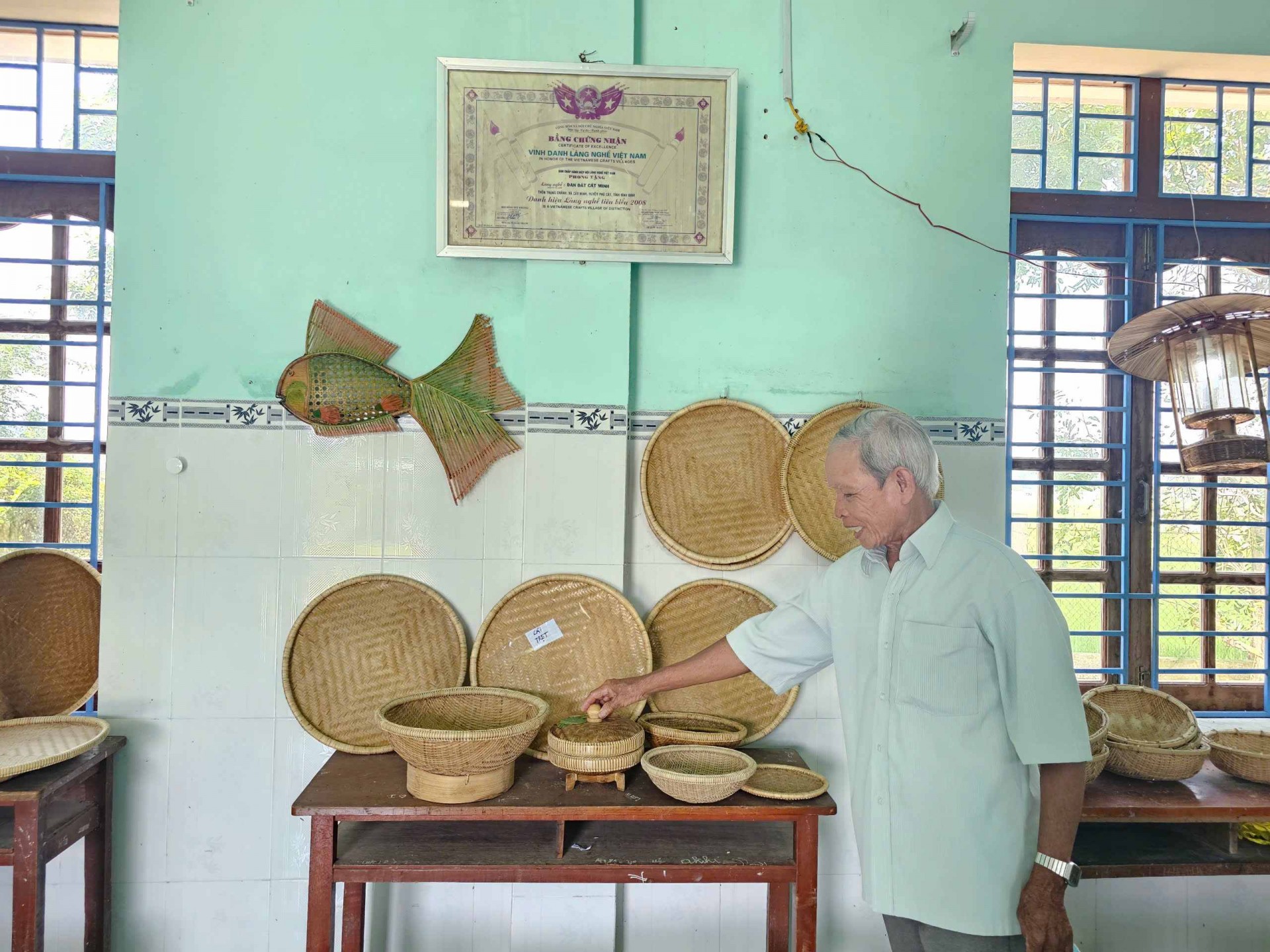 Bình Định: Làng nghề truyền thống đan đát Trung Chánh mang sắc thái, hình  dáng đặc trưng riêng