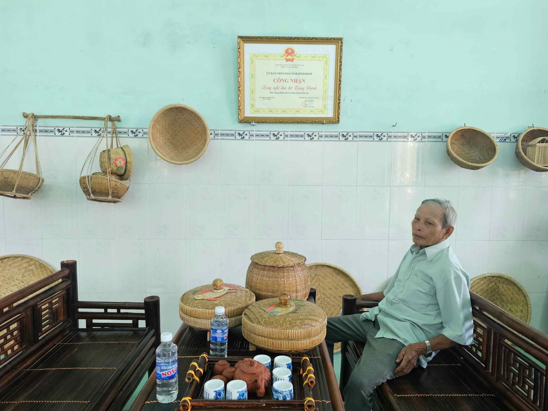 Bình Định: Làng nghề truyền thống đan đát Trung Chánh mang sắc thái, hình dáng đặc trưng riêng Bình Định: Làng nghề truyền thống đan đát Trung Chánh mang sắc thái, hình dáng đặc trưng riêng