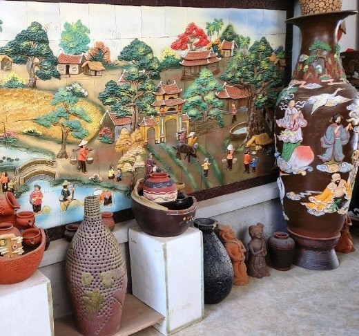 Bước chuyển mới của làng gốm Phù Lãng Bước chuyển mới của làng gốm Phù Lãng