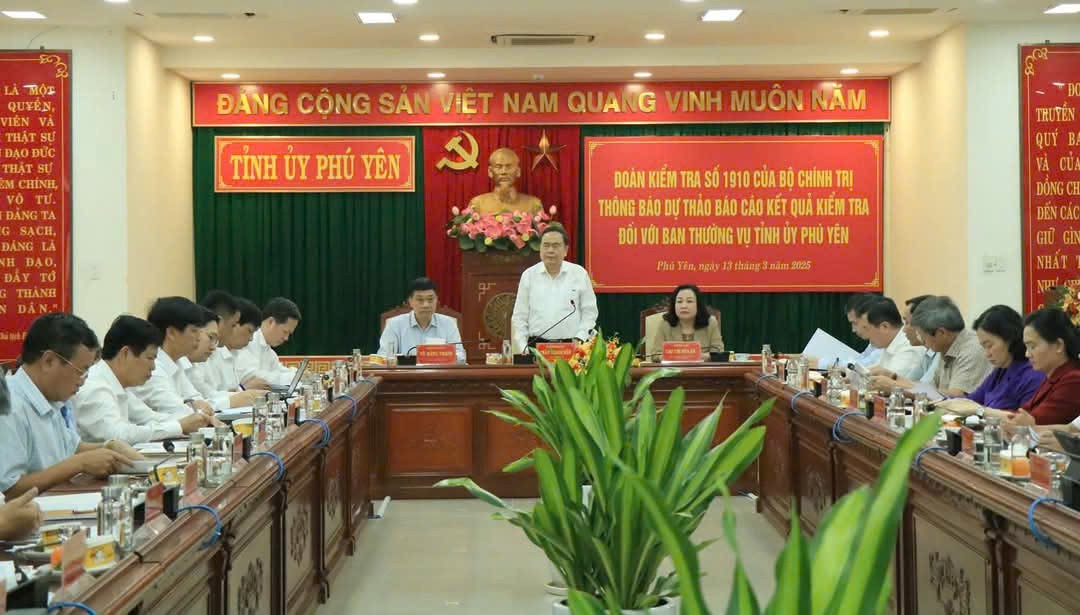 Chủ tịch Quốc hội Trần Thanh Mẫn: Phú Yên chọn người có đức có tài, đủ tâm, đủ tầm để sắp xếp