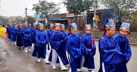 le hoi truyen thong thon dinh xuyen ha noi hanh trinh tro ve coi nguon van hoa