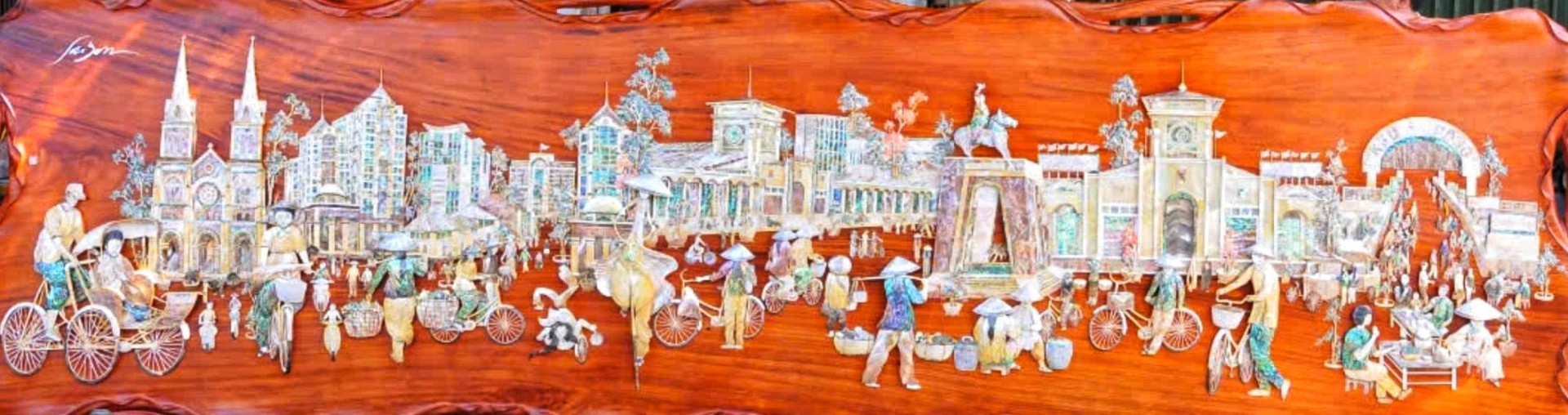 Bàn tay vàng trong nghệ thuật khảm xà cừ - Từ tinh xảo đến tinh hoa