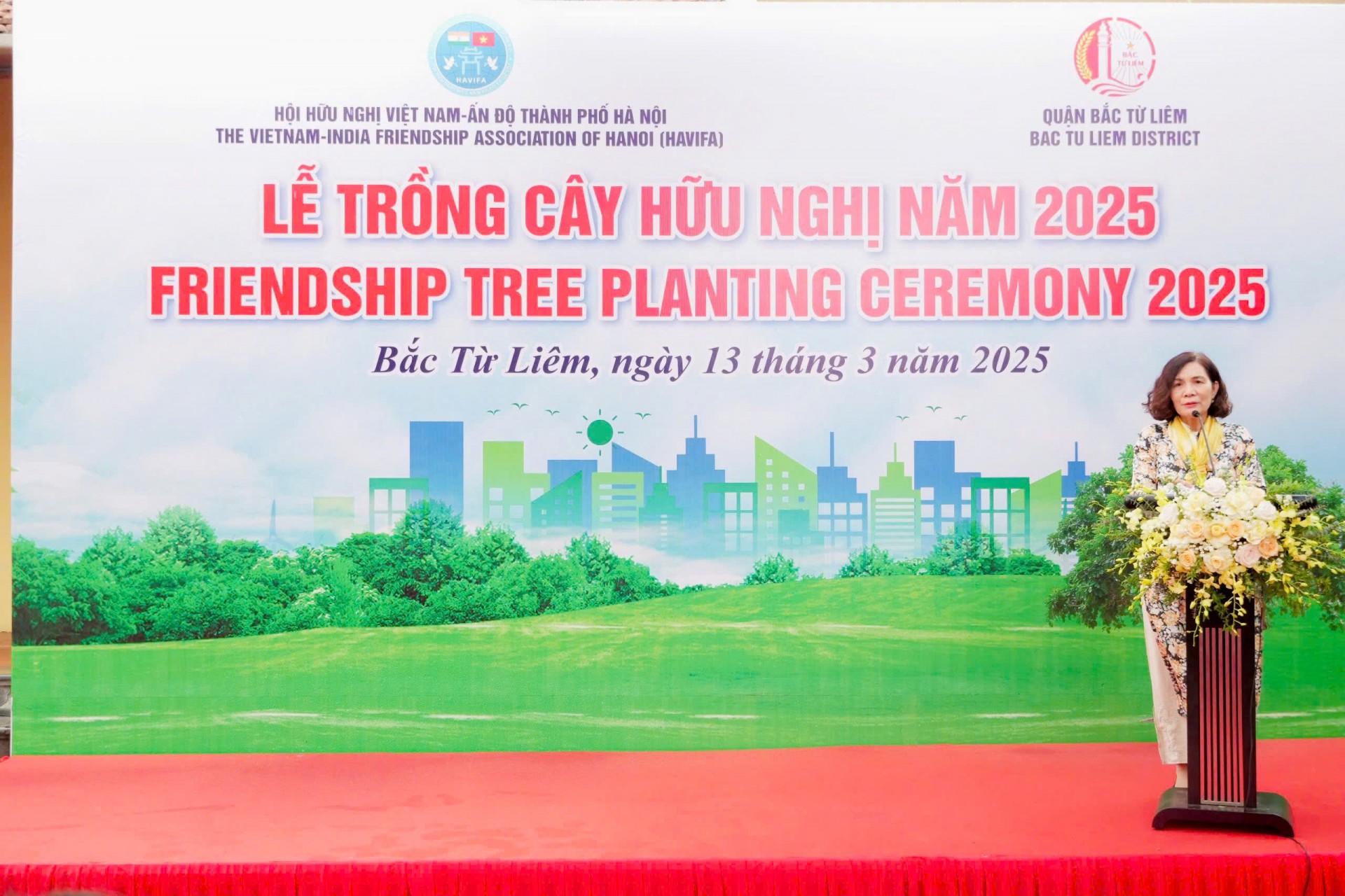 Hội hữu nghị Việt Nam - Ấn Độ TP.Hà Nội tổ chức Lễ trồng cây hữu nghị tại Bắc Từ liêm. Hội hữu nghị Việt Nam - Ấn Độ TP.Hà Nội tổ chức Lễ trồng cây hữu nghị tại Bắc Từ liêm.