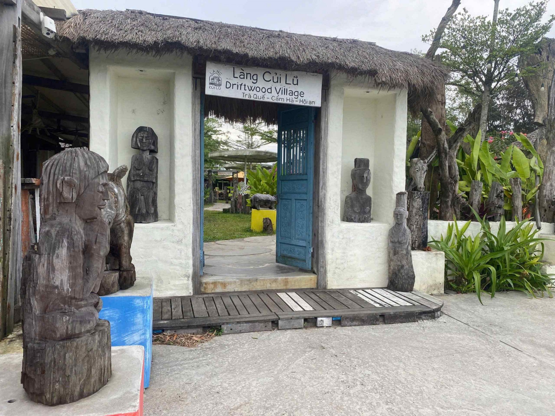 Quảng Nam: Những tác phẩm nghệ thuật độc đáo ở Làng Củi Lũ