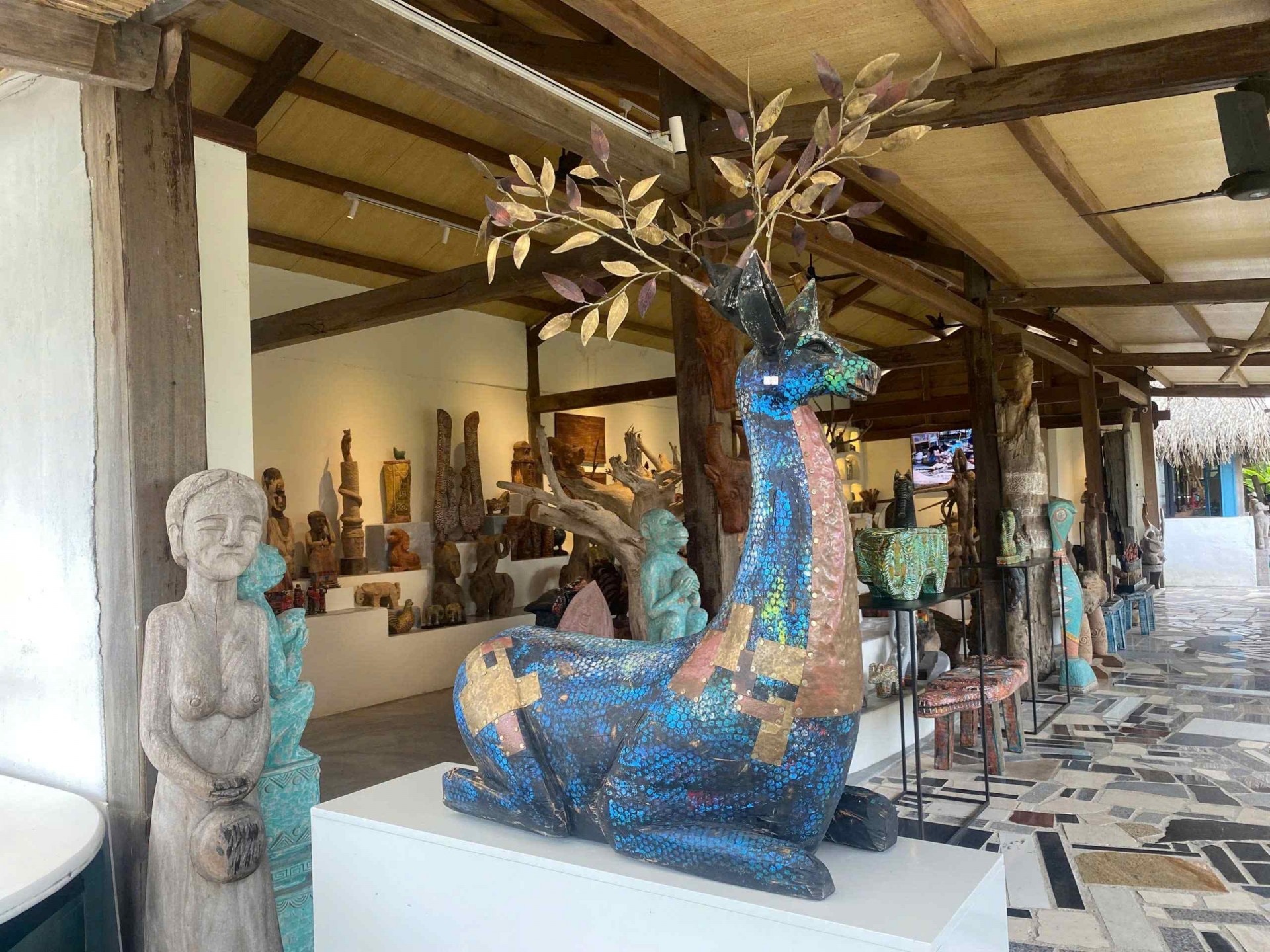 Quảng Nam: Những tác phẩm nghệ thuật độc đáo ở Làng Củi Lũ