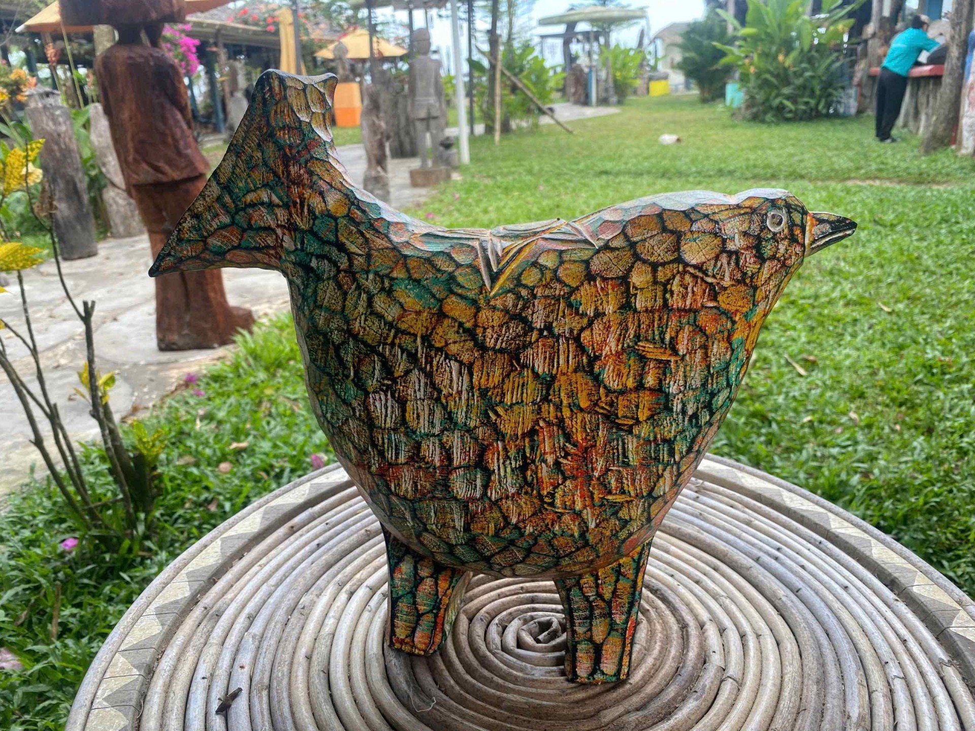 Quảng Nam: Những tác phẩm nghệ thuật độc đáo ở Làng Củi Lũ