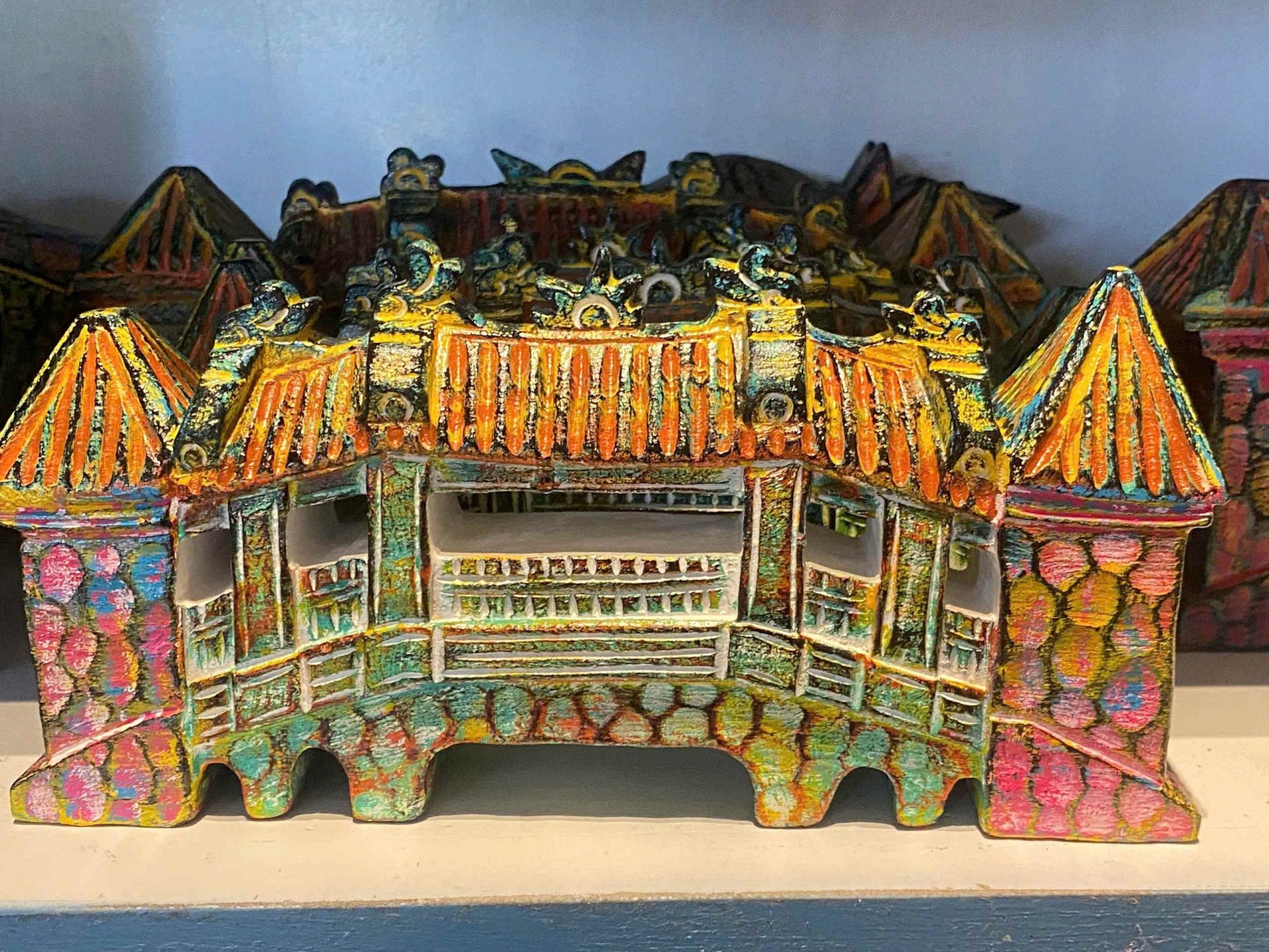 Quảng Nam: Những tác phẩm nghệ thuật độc đáo ở Làng Củi Lũ