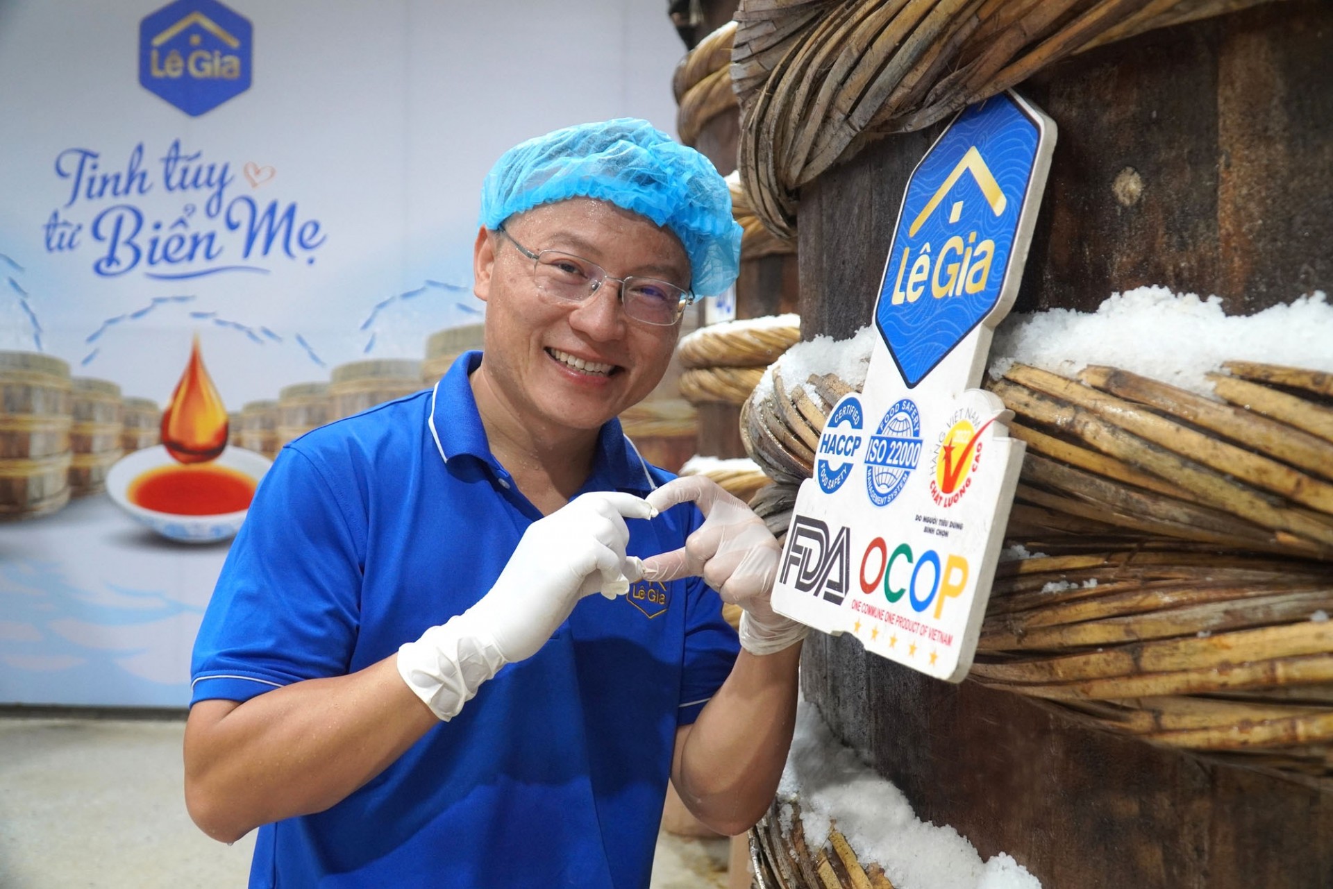 Ông Lê Ngọc Anh đã đưa nước mắm truyền thống đến các nước trên thế giới và xây dựng OCOP 5 sao đầu tiên của tỉnh Thanh Hoá.