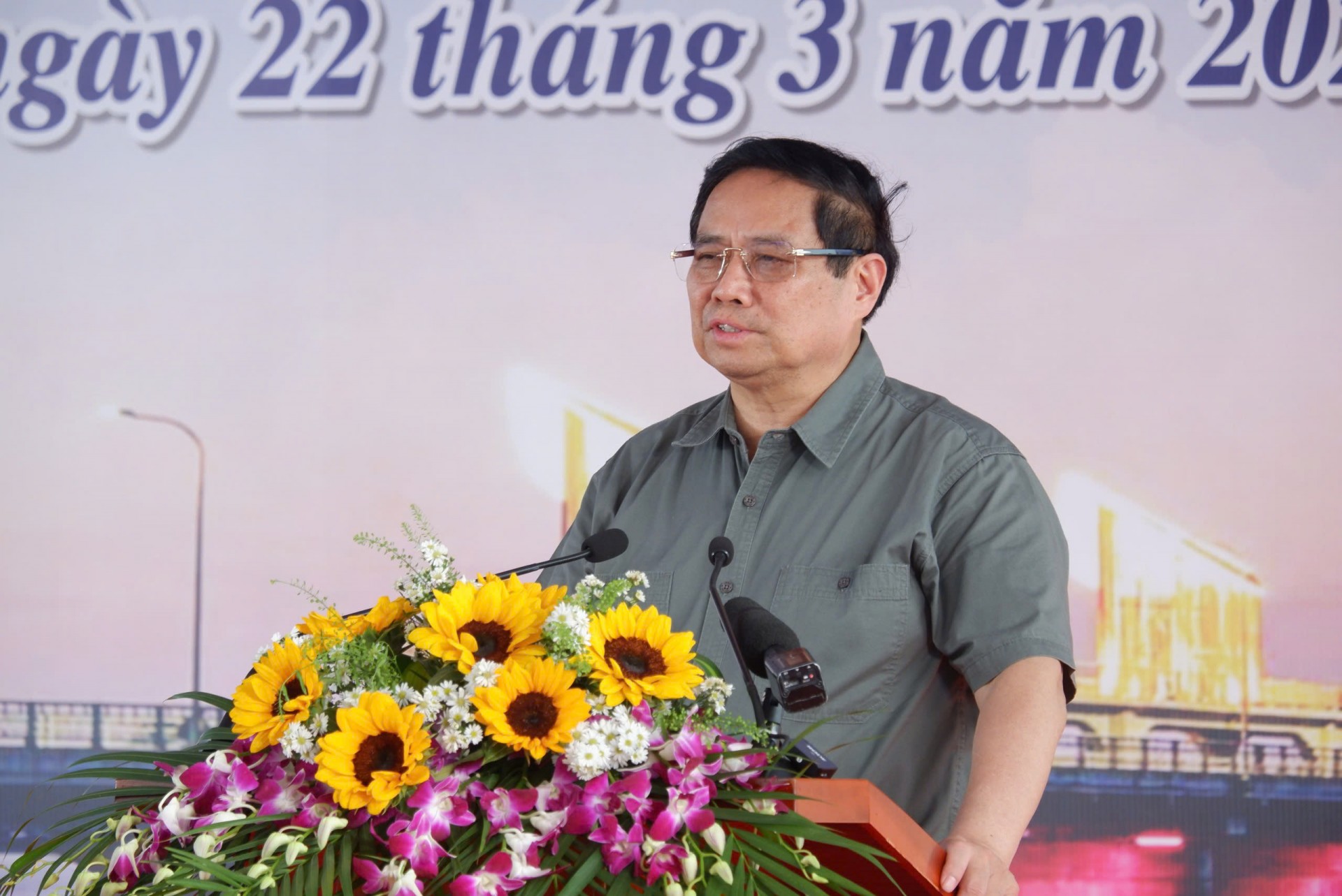 Thủ tướng Chính Phủ Phạm Minh Chính tham dự khánh thành công trình đập dâng Phú Phong Thủ tướng Chính Phủ Phạm Minh Chính tham dự khánh thành công trình đập dâng Phú Phong