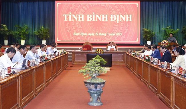 Thủ tướng Phạm Minh Chính: Bình Định triển khai các công việc với tinh thần “3 có và 2 không”
