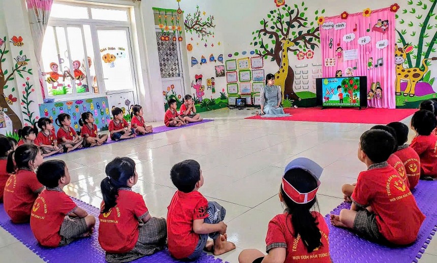 TRƯỜNG MẦM NON THỊ TRẤN 2 NGA SƠN TÍCH CỰC ĐỔI MỚI PHƯƠNG PHÁP DẠY HỌC - LẤY TRẺ LÀM TRUNG TÂM TRƯỜNG MẦM NON THỊ TRẤN 2 NGA SƠN TÍCH CỰC ĐỔI MỚI PHƯƠNG PHÁP DẠY HỌC - LẤY TRẺ LÀM TRUNG TÂM