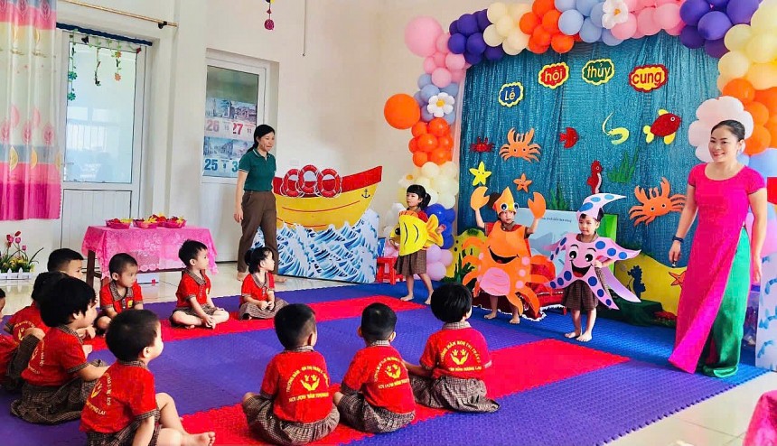 TRƯỜNG MẦM NON THỊ TRẤN 2 NGA SƠN TÍCH CỰC ĐỔI MỚI PHƯƠNG PHÁP DẠY HỌC - LẤY TRẺ LÀM TRUNG TÂM TRƯỜNG MẦM NON THỊ TRẤN 2 NGA SƠN TÍCH CỰC ĐỔI MỚI PHƯƠNG PHÁP DẠY HỌC - LẤY TRẺ LÀM TRUNG TÂM