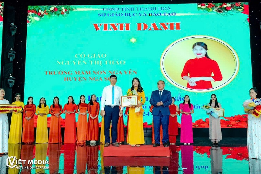 Vinh danh giáo viên giỏi cấp tỉnh Vinh danh giáo viên giỏi cấp tỉnh