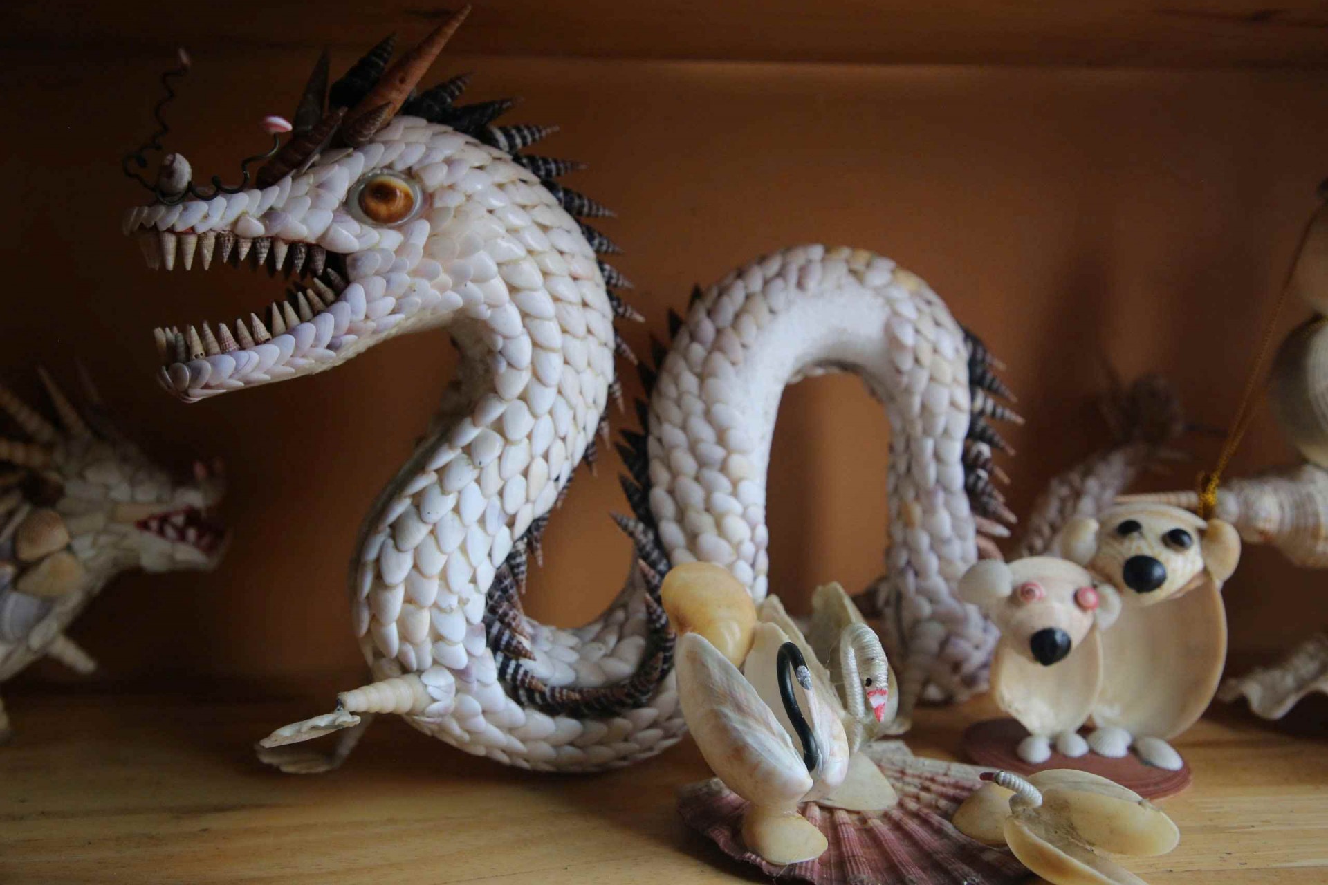 Quảng Nam: Mãn nhãn với sản phẩm nghệ thuật làm từ vỏ ốc, sò biển Quảng Nam: Mãn nhãn với sản phẩm nghệ thuật làm từ vỏ ốc, sò biển