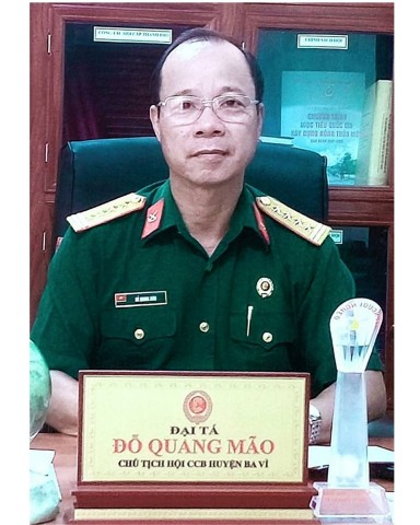 Hội cựu chiến binh huyện Ba Vì hoàn thành xuất sắc nhiệm vụ được giao