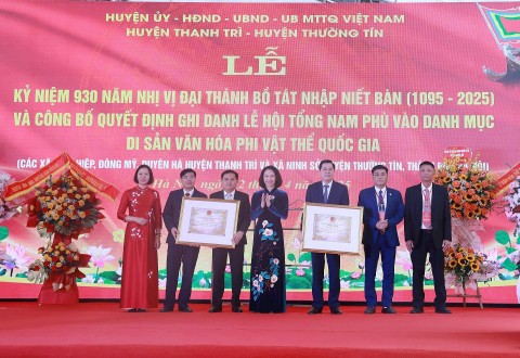 Độc đáo Lễ hội truyền thống Tổng Nam Phù