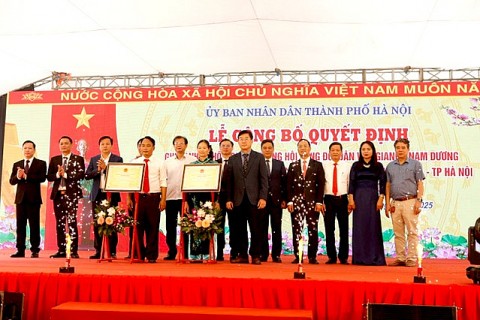 le hoi truyen thong hoi lang van giang nam duong di san van hoa phi vat the quoc gia
