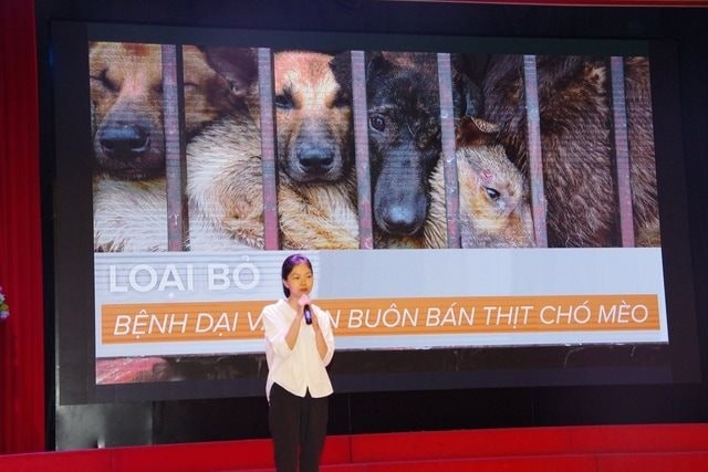 Trao giải cuộc thi "Thanh niên hành động - Hướng tới loại bỏ bệnh dại và hoạt động buôn bán, giết mổ chó mèo" Trao giải cuộc thi "Thanh niên hành động - Hướng tới loại bỏ bệnh dại và hoạt động buôn bán, giết mổ chó mèo"